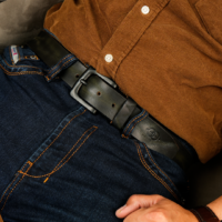 Serpentessa Genuine Leather Belt – Matte Black, Adjustable & Gift-Ready (Jade Green) - Image 5