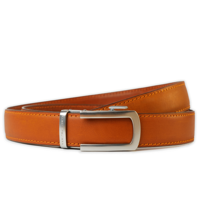 Linganza - Genuine Leather belt (Tan Brown)