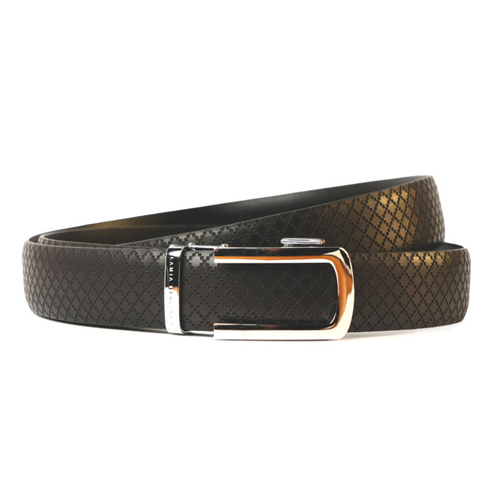 Gravato- Laser engraved Leather belt (Black) - Image 3