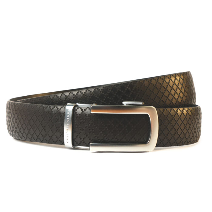 Gravato- Laser engraved Leather belt (Black) - Image 2