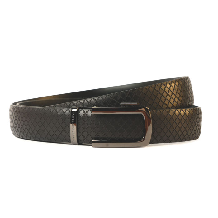 Gravato- Laser engraved Leather belt (Black) - Image 4