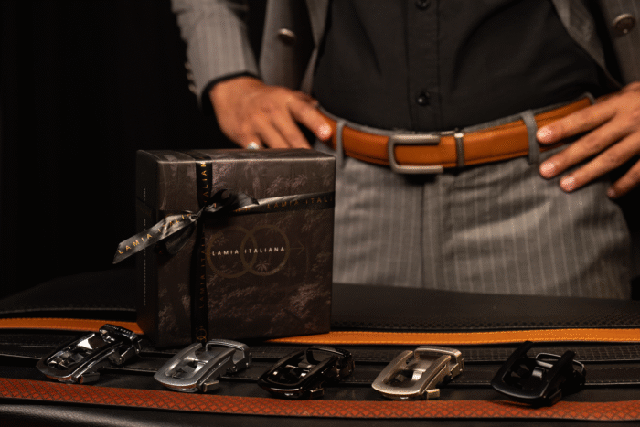 Linganza - Genuine Leather belt (Tan Brown) - Image 6